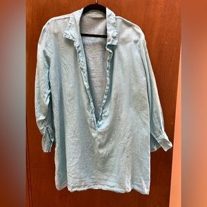 Turquoise CP Shades tunic Size Large